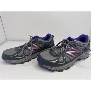 New Balance 412 V2 Womens 11 D Gray Purple Trail Running Shoes WTE412N2 Wide